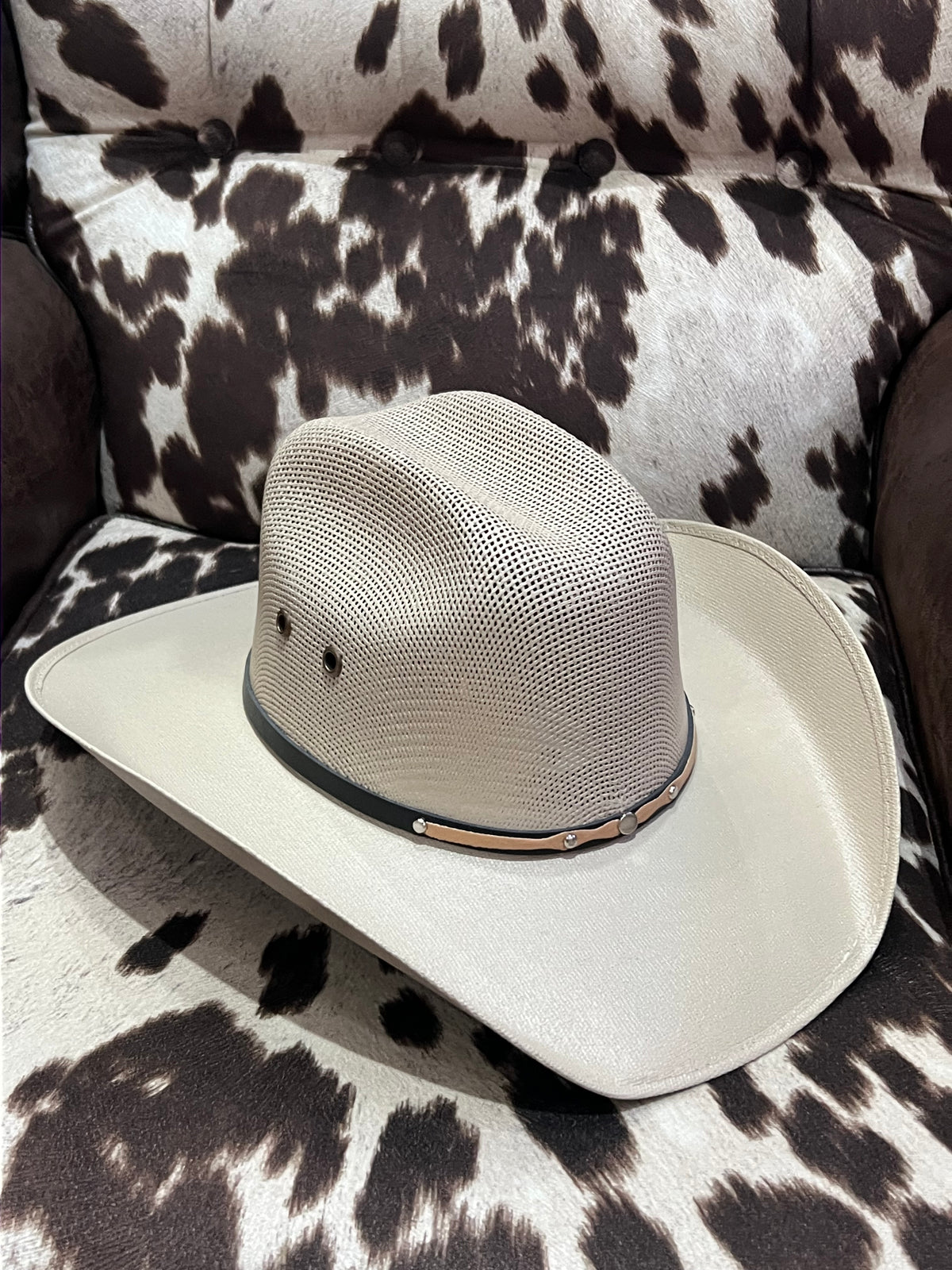 CB Mesa Stone Taupe Straw Hat